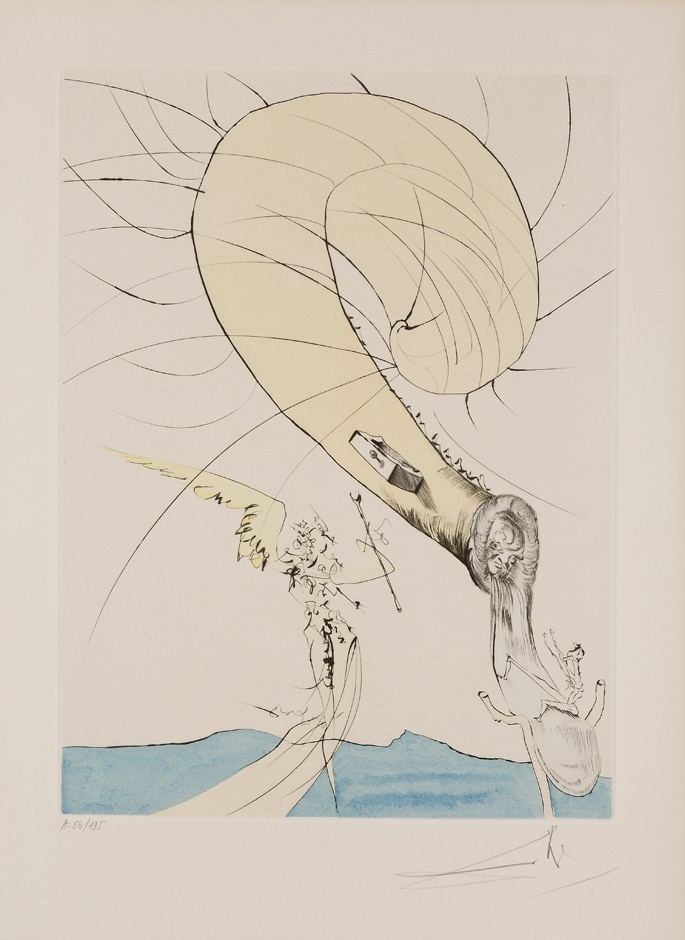 Salvador Dali etchings